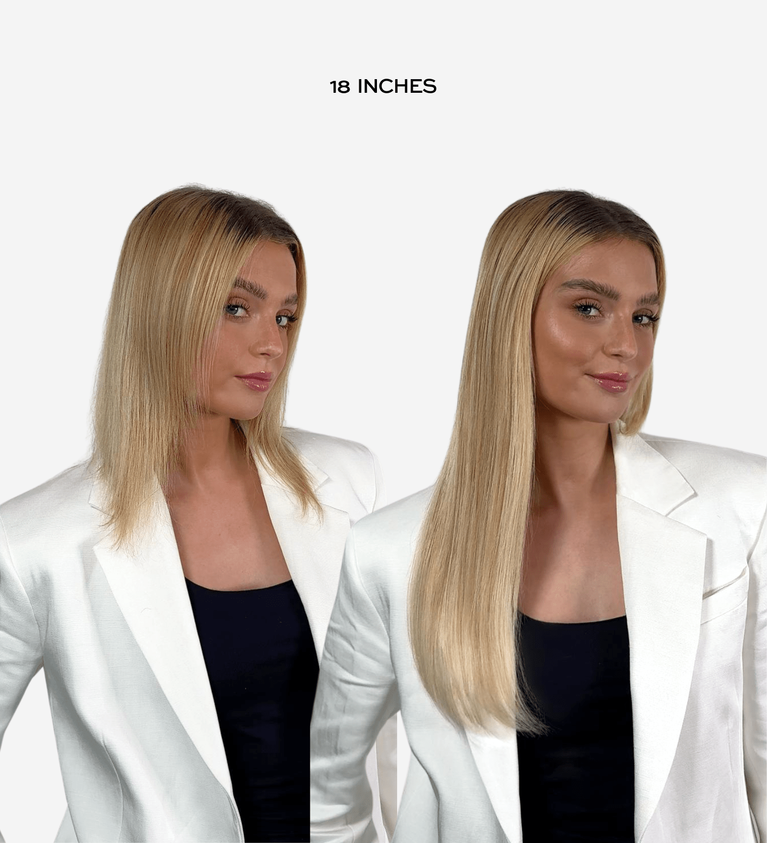 'FACE FRAMERS'® Front Clip In Hair Extensions - gee
