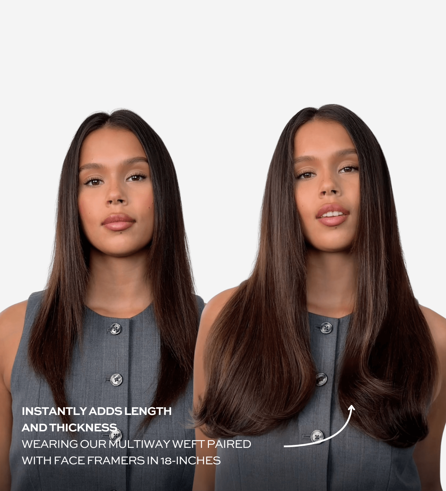 'MULTIWAY WEFT' Halo Hair Extensions - gee