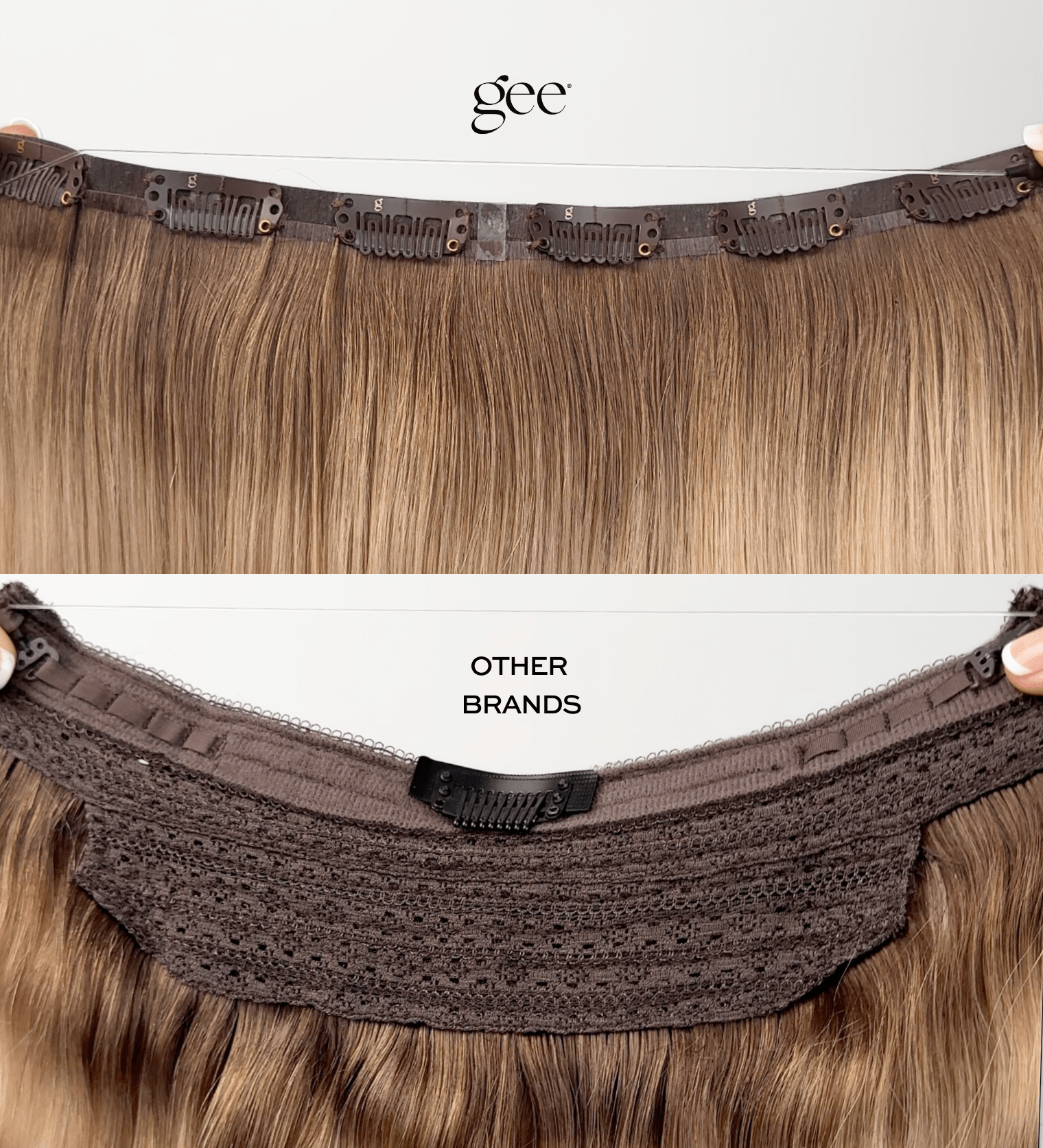 'MULTIWAY WEFT' Halo Hair Extensions - gee