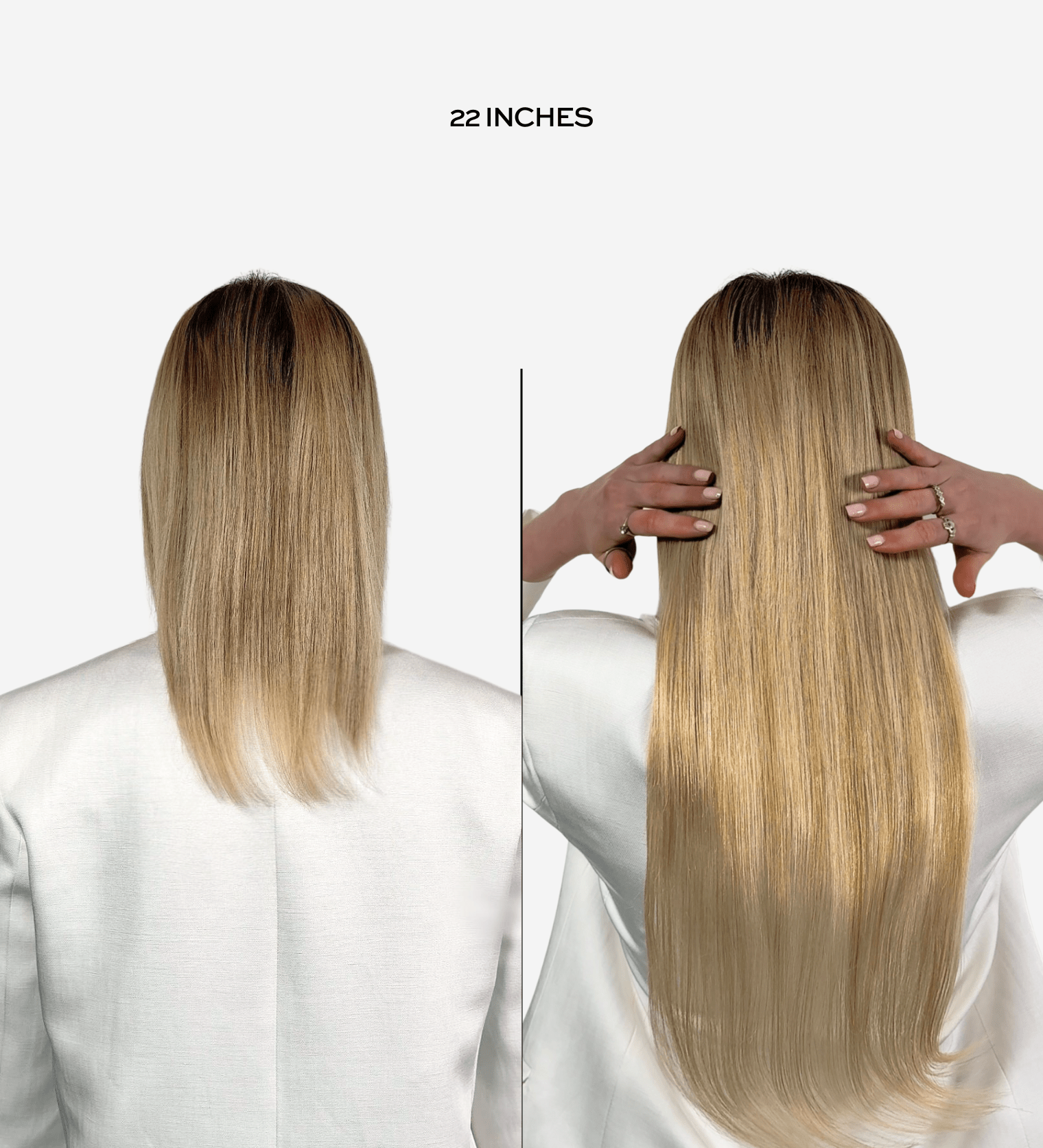 'Volumizer' One Piece Clip In Hair Extension - gee