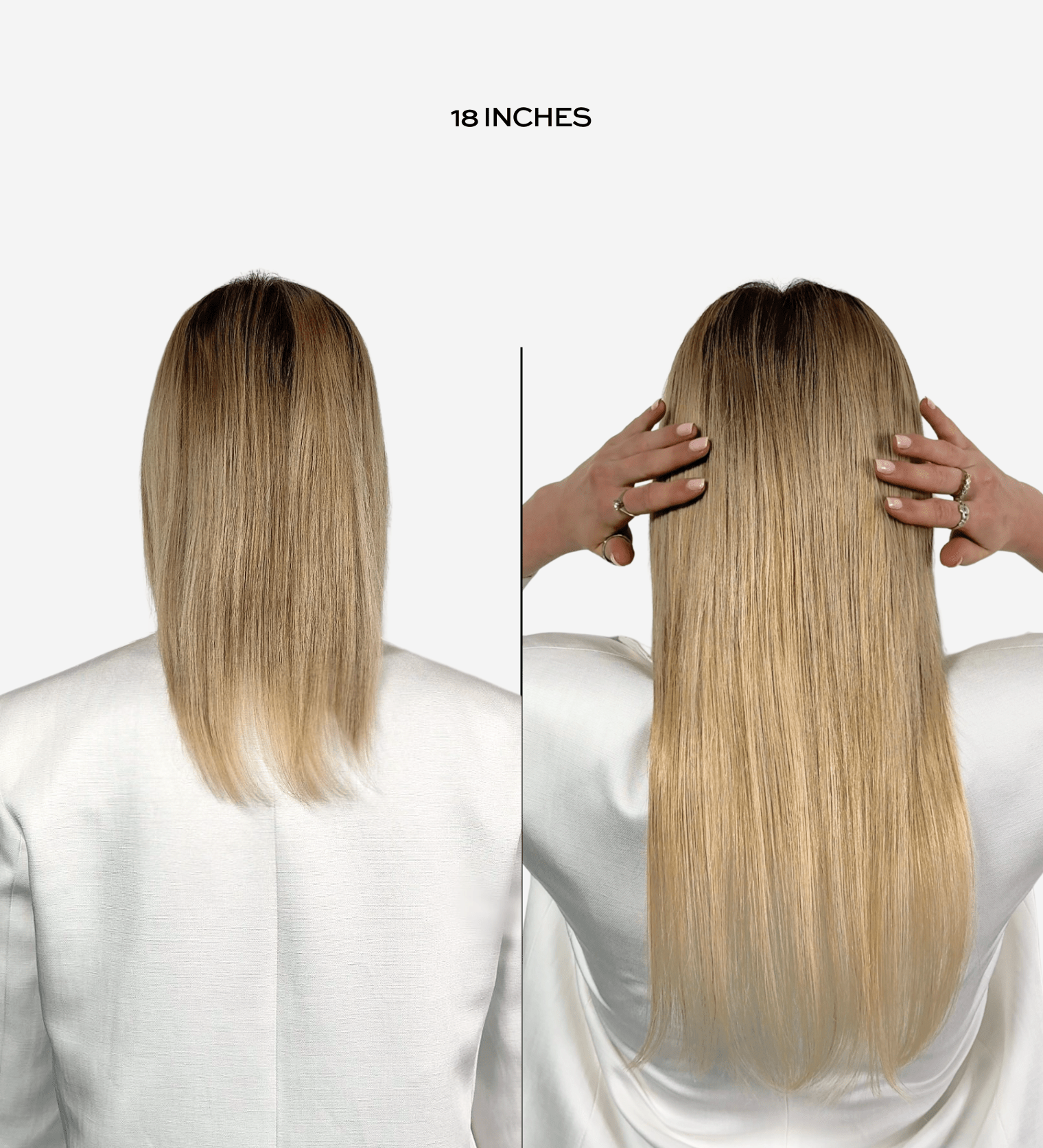 'Volumizer' One Piece Clip In Hair Extension - gee