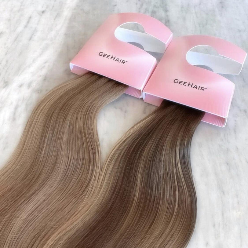 The Best Way To Wash Seamless Clip In Human Hair Extensions – Gee Hair