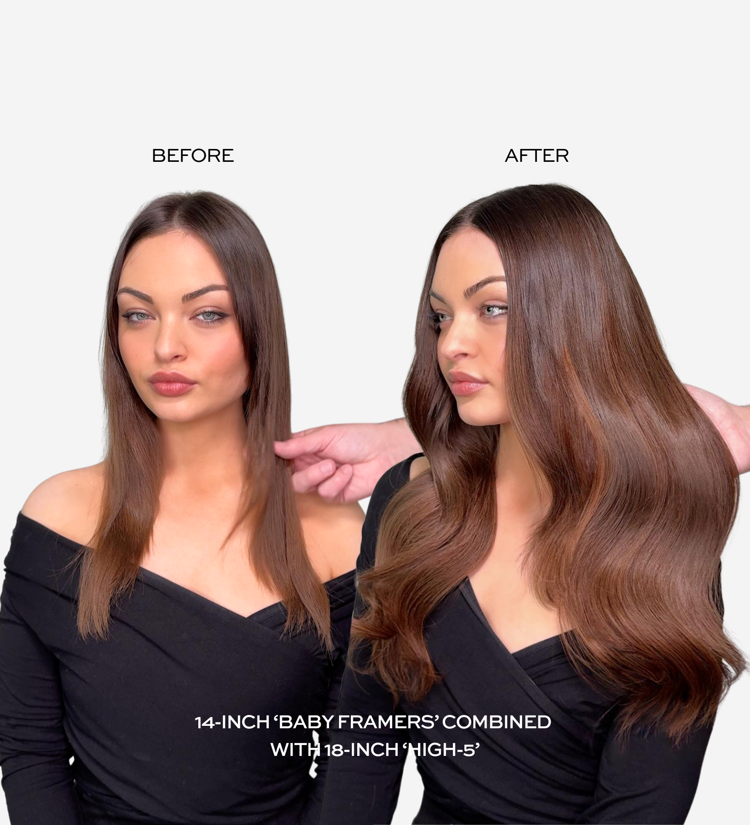 &#39;HIGH-5&#39; Full Head Clip In Hair Extensions