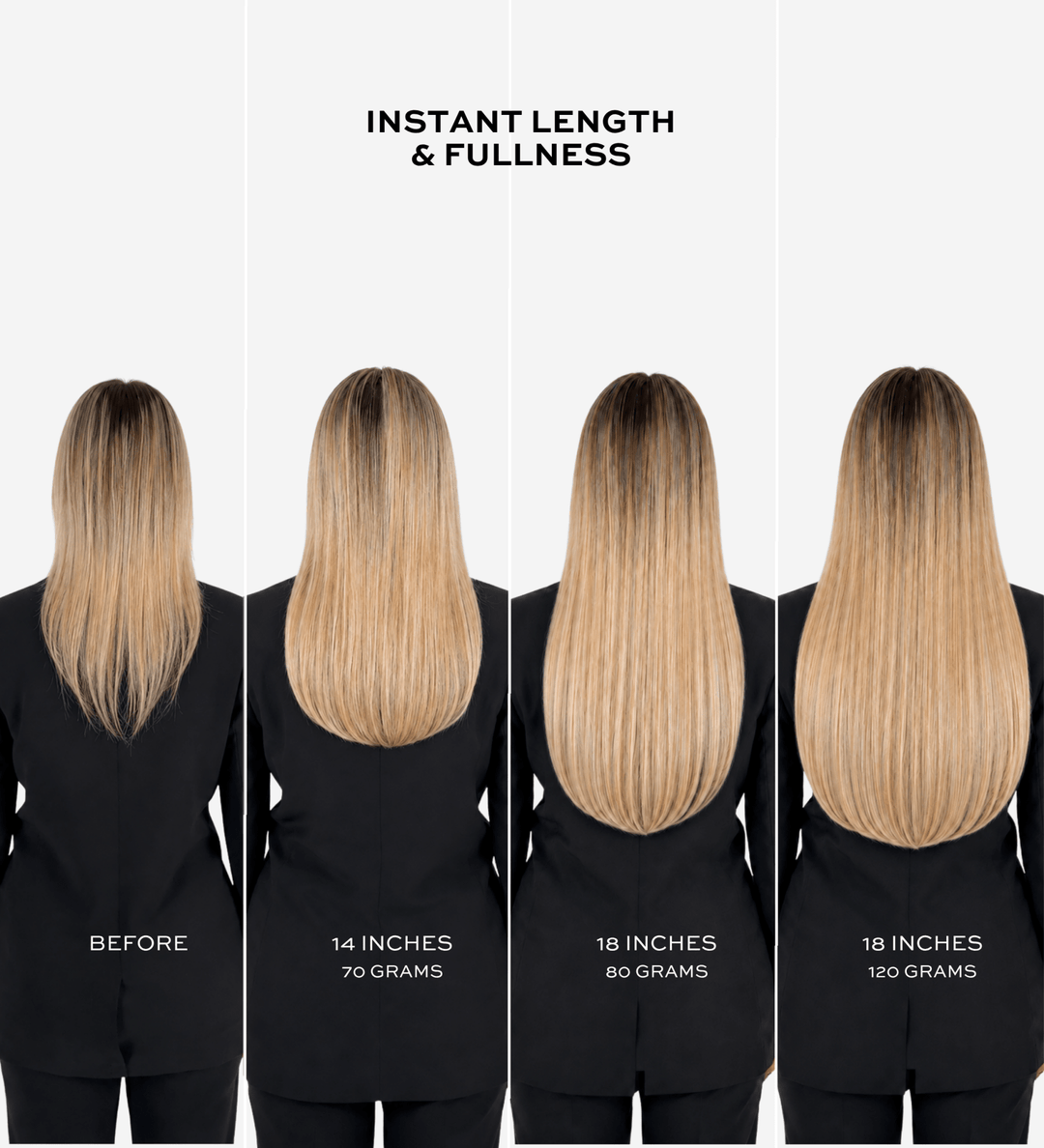 Halo Hair Extensions UK - 18 Inch Hair | gee®