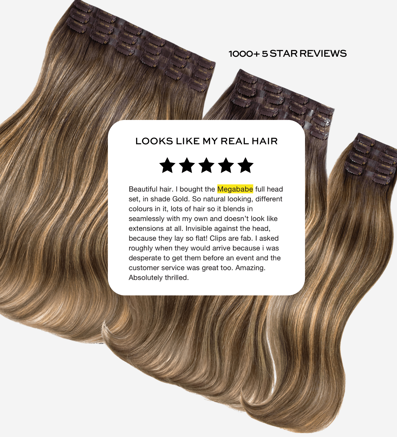 5 star clip in hair extensions clearance